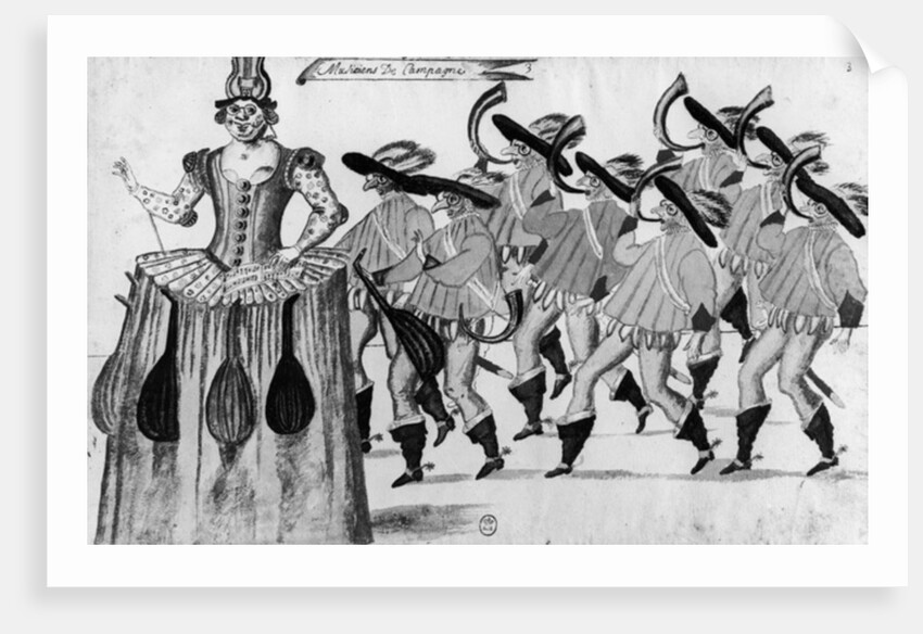 Les Fees des Forets de Saint Germain Danced at the Louvre by French School