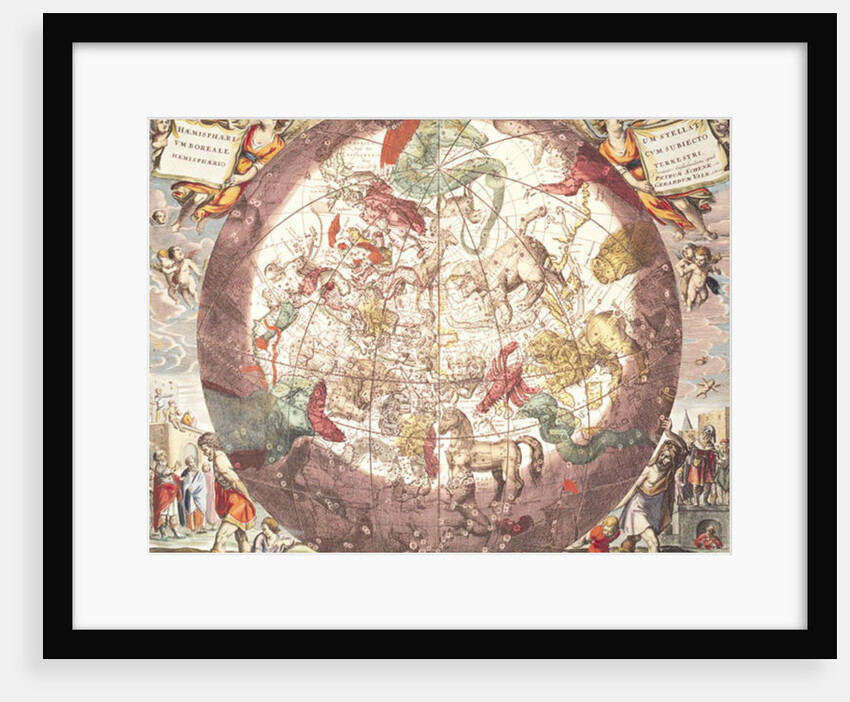 Northern Hemisphere by Andreas Cellarius