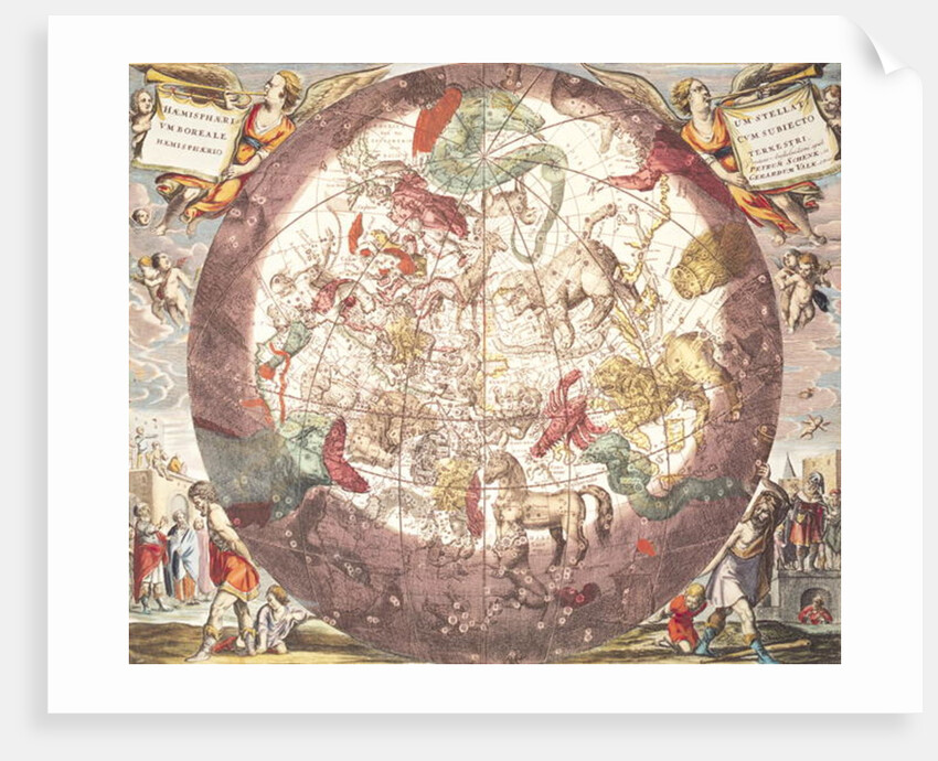 Northern Hemisphere by Andreas Cellarius