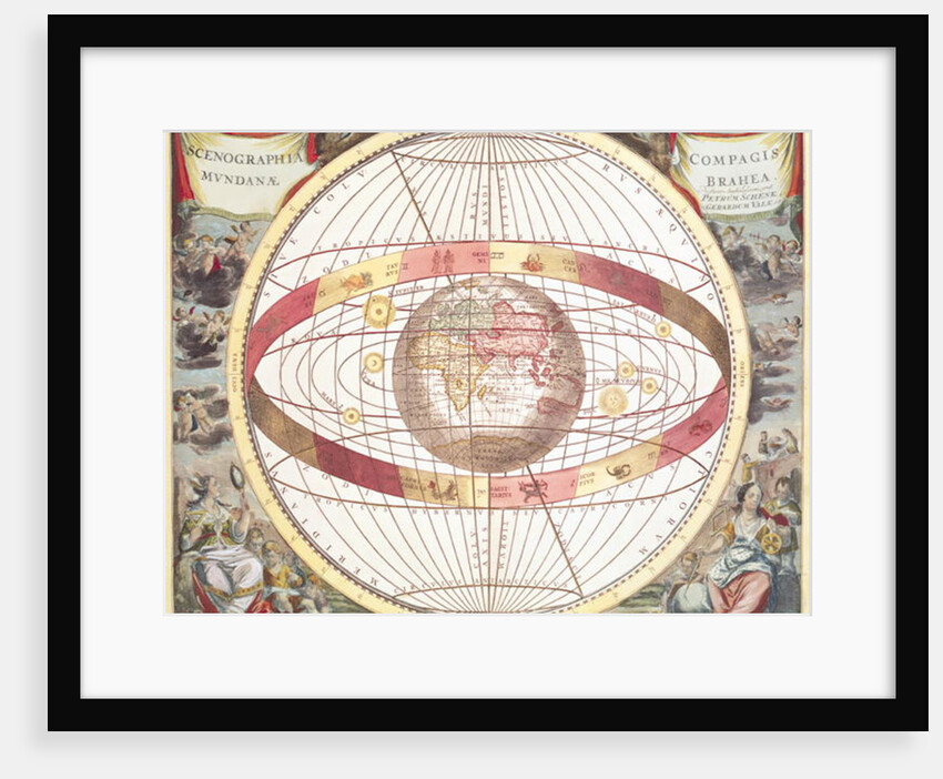 Planisphere by Andreas Cellarius