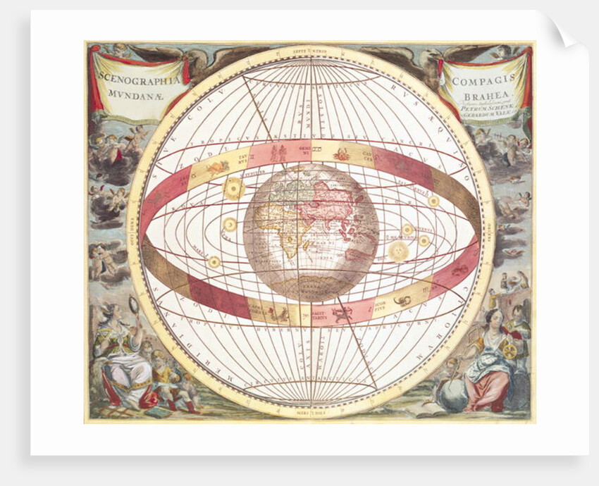 Planisphere by Andreas Cellarius