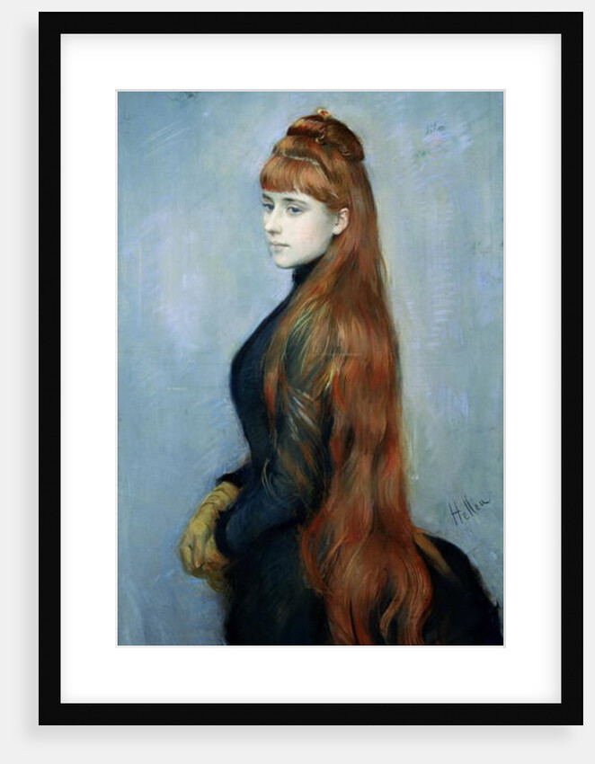 Portrait of Mademoiselle Alice Guerin by Paul Cesar Helleu