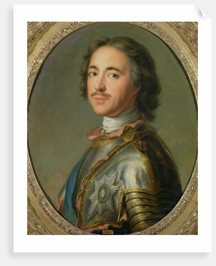 Portrait of Peter the Great by French School
