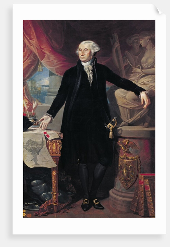 Portrait of George Washington, 1796 by Jose Perovani