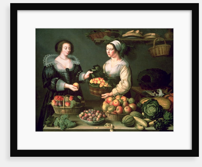 The Fruit and Vegetable Seller by Louise Moillon