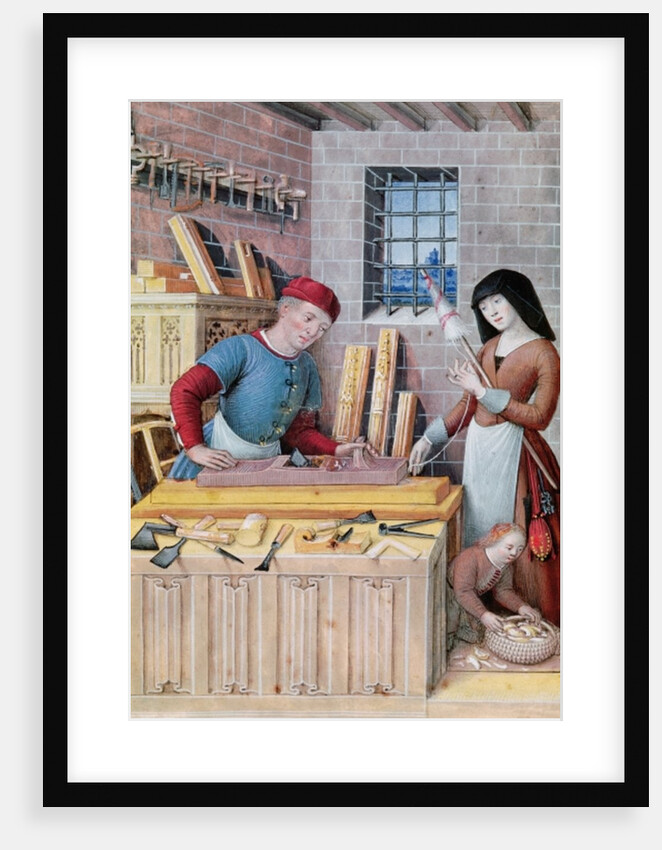 The Four Conditions of Society: Work, 15th century by Jean Bourdichon