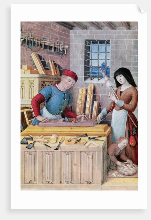 The Four Conditions of Society: Work, 15th century by Jean Bourdichon