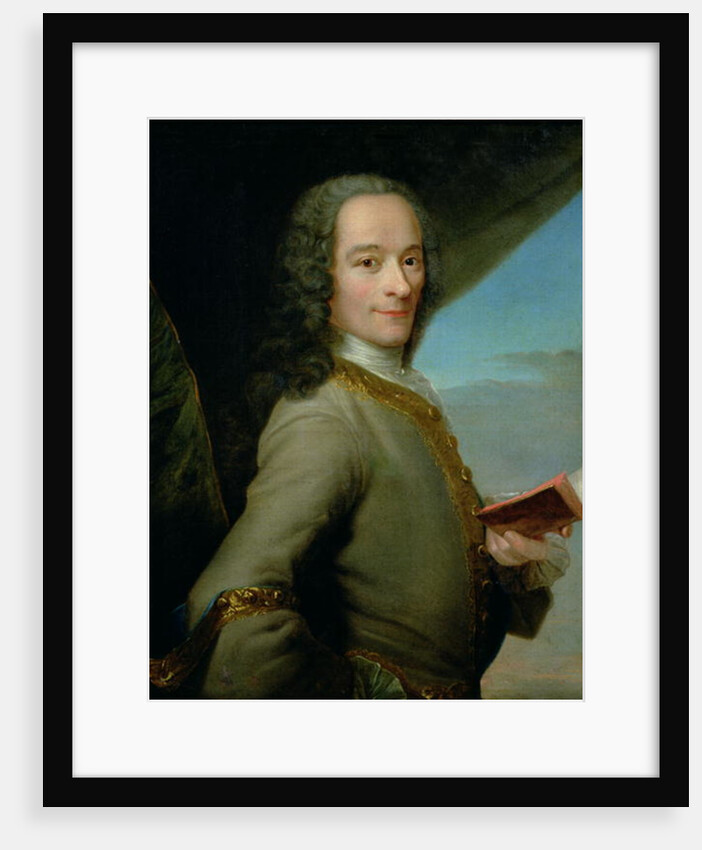 Portrait of François-Marie Arouet aka Voltaire, 18th century by French School