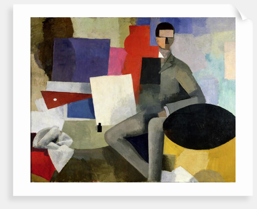 The Seated Man, or The Architect, 1913 by Roger de La Fresnaye