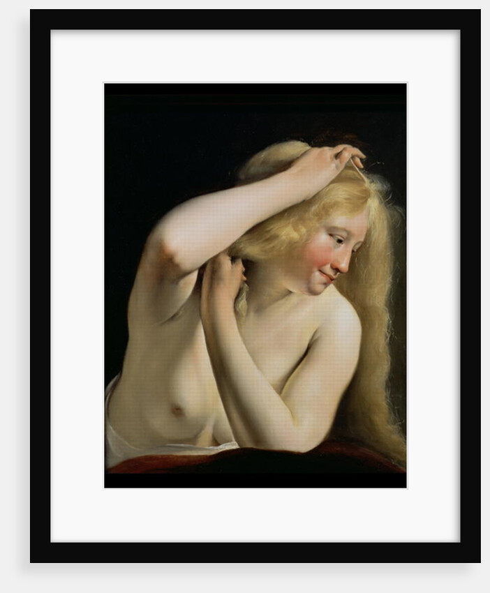 Young Woman Combing Her Hair by Salomon de Bray