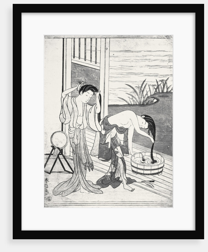 Young Women at their Toilet by Suzuki Harunobu