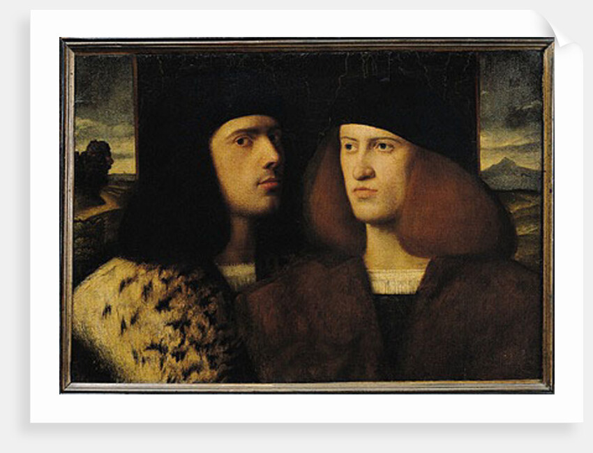 Portrait of Two Young Men by Italian School