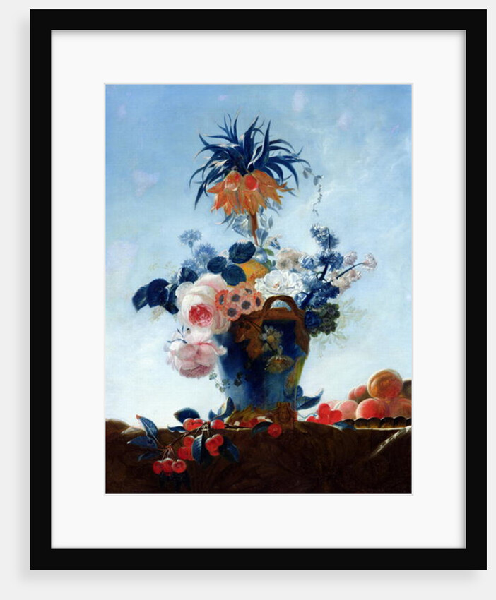 Vase with Flowers by French School