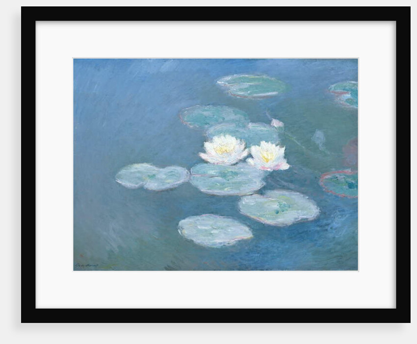 Waterlilies, Evening, 1897 by Claude Monet