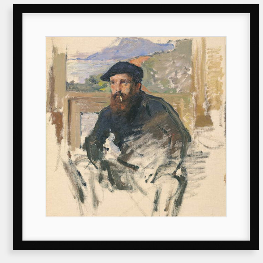 Portrait of Monet c.1884 by Charles Giron