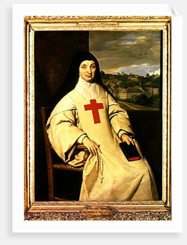 Mother Angelique Arnauld Abbess of Port-Royal, 1654 by Philippe de Champaigne