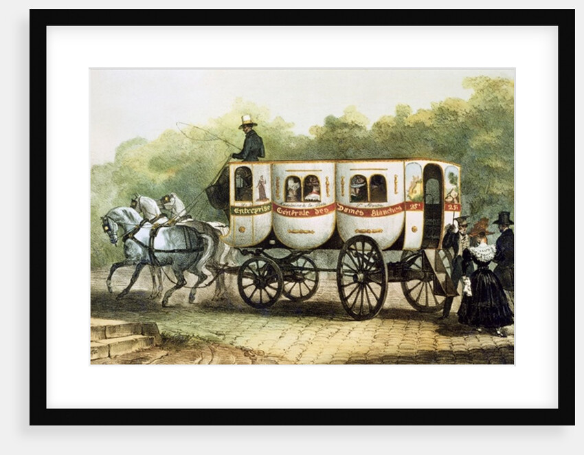 Enterprise Generale des Dames Blanches by Denis-Auguste-Marie Raffet
