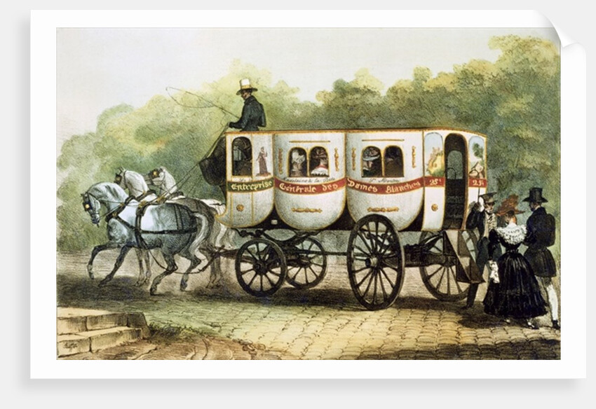 Enterprise Generale des Dames Blanches by Denis-Auguste-Marie Raffet