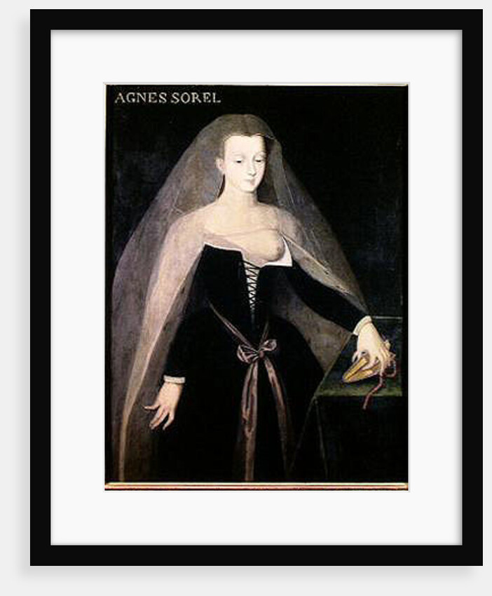 Agnes Sorel Favourite of Charles VII by French School