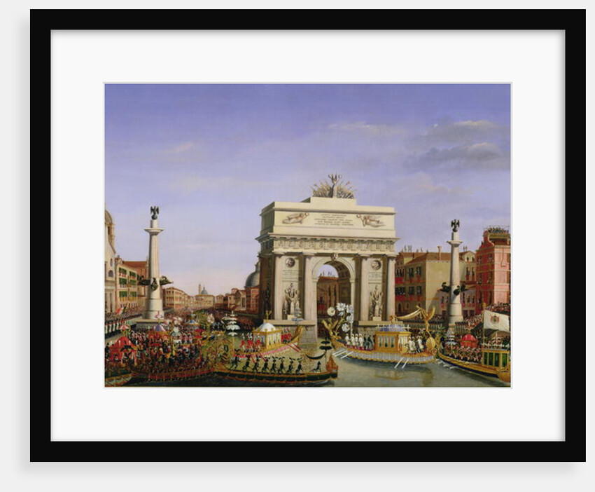 Entry of Napoleon I into Venice, 1807 by Giuseppe Borsato
