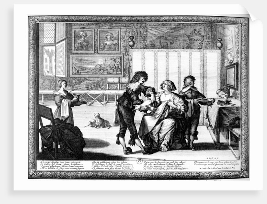 The Blood Letting by Abraham Bosse