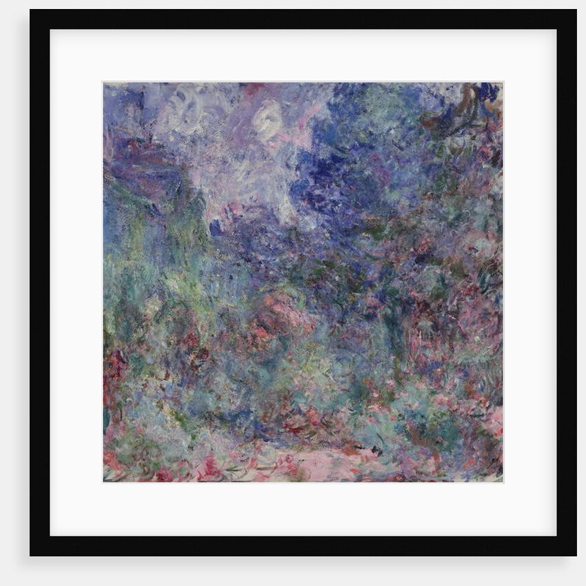 The House at Giverny Viewed from the Rose Garden, 1922-24 by Claude Monet