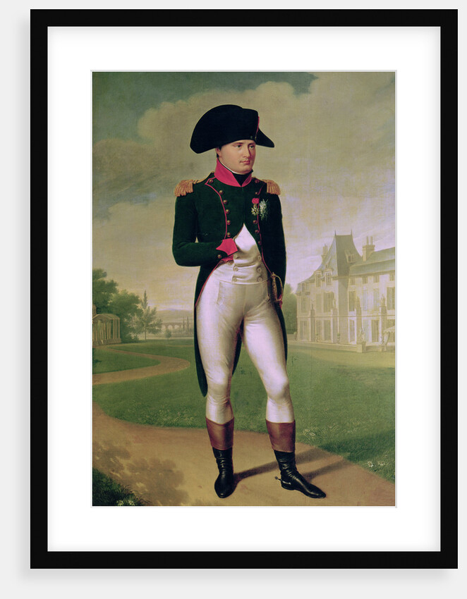Napoleon I in Front of the Chateau de Malmaison, 1804 by Francois Pascal Simon Baron Gerard