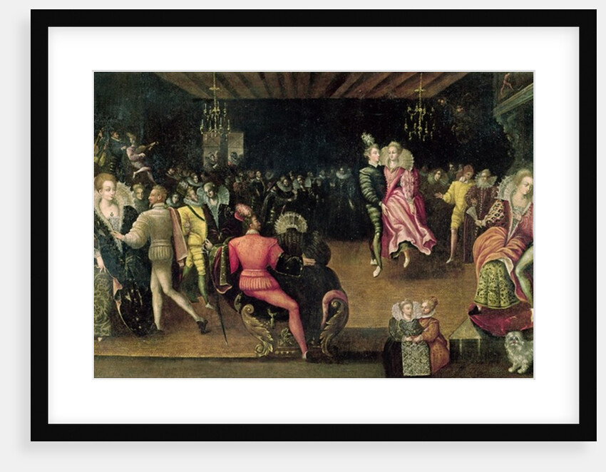 Ball at the Court of Valois by French School