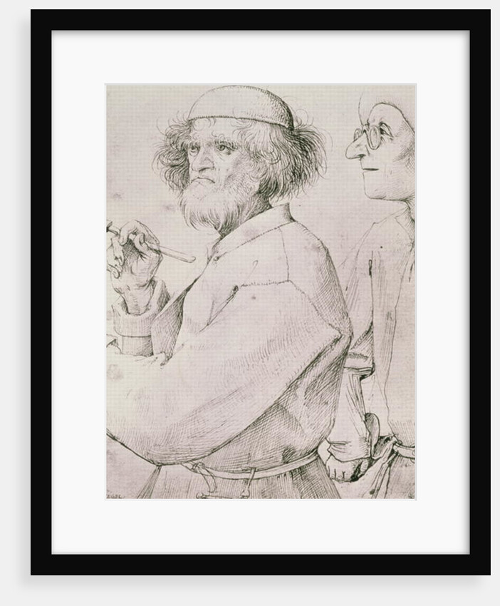 The Painter and the Art Lover by Pieter the Elder Bruegel
