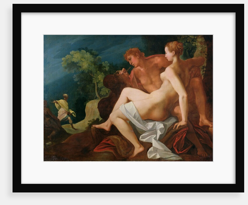 Angelica and Medor by Toussaint Dubreuil