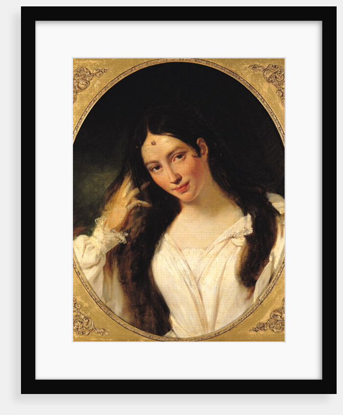 Portrait of 'La Malibran' in the Role of Desdemona, 19th century by Francois Bouchot