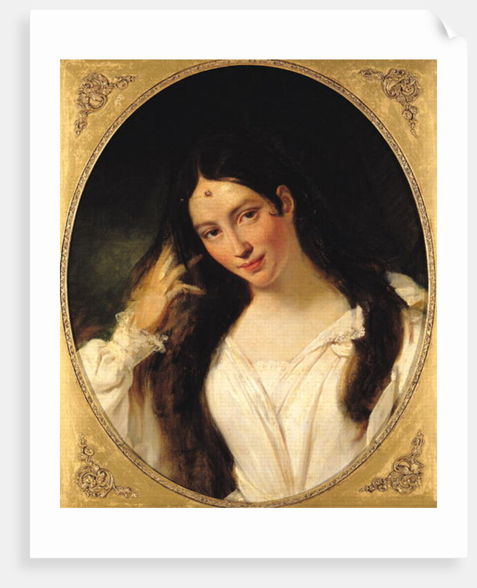 Portrait of 'La Malibran' in the Role of Desdemona, 19th century by Francois Bouchot