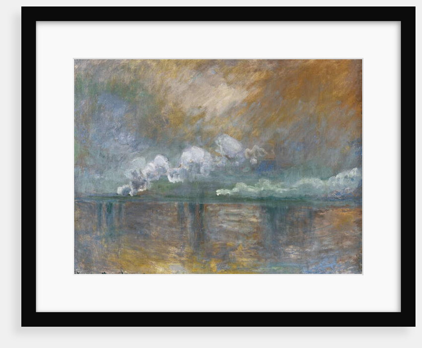 Charing Cross Bridge, Smoke in the Fog, 1902 by Claude Monet