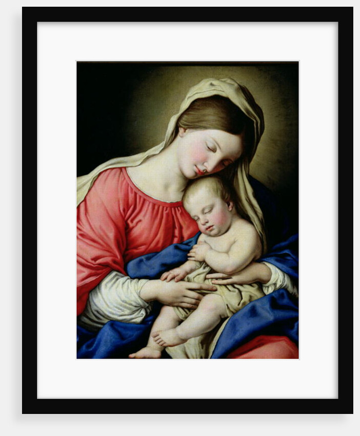 Virgin and Child, 17th century by Il Sassoferrato