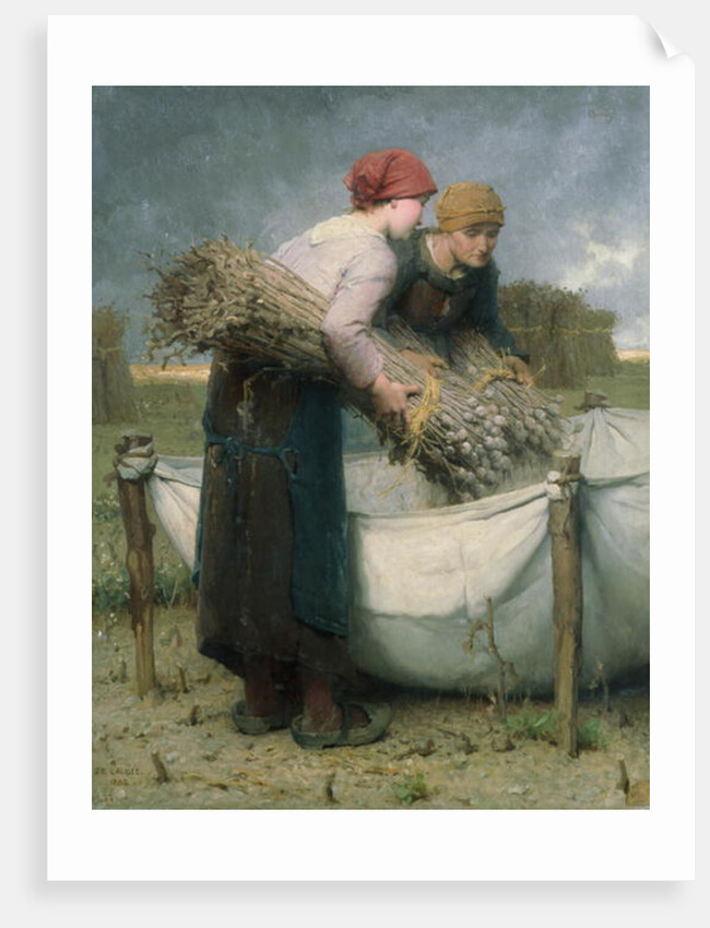 Women in the Field, 1882 by Desire Francois Laugee