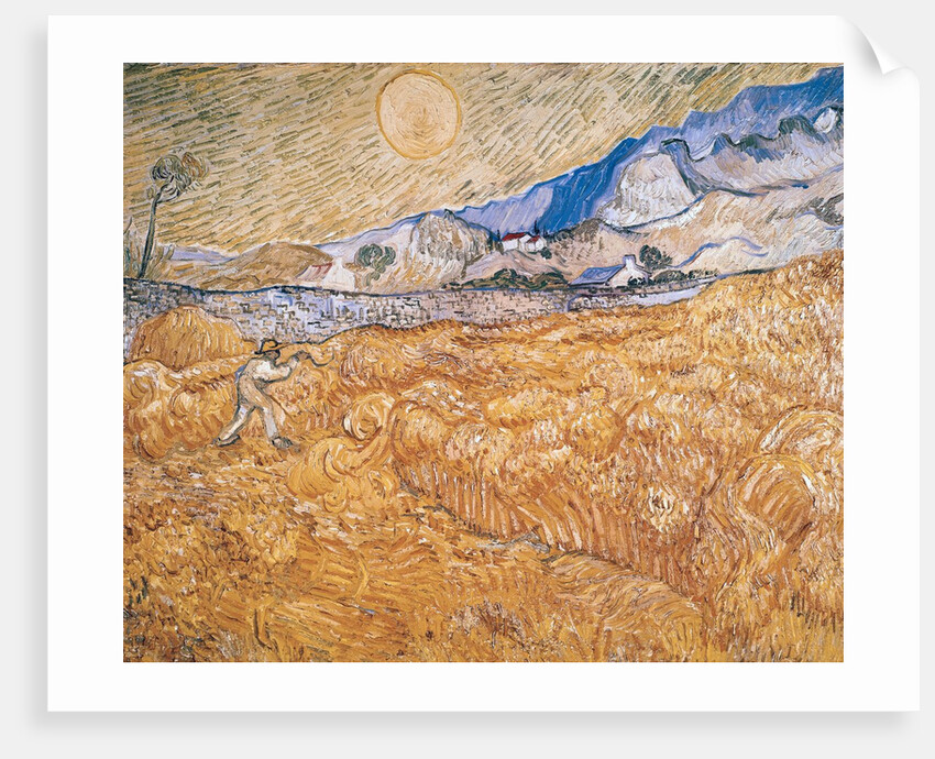 The Harvester by Vincent van Gogh