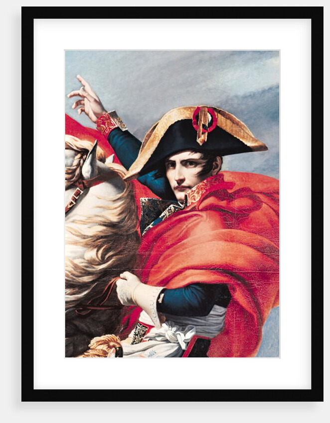 Detail of Napoleon Crossing the Alps on 20th May 1800 by Jacques Louis David