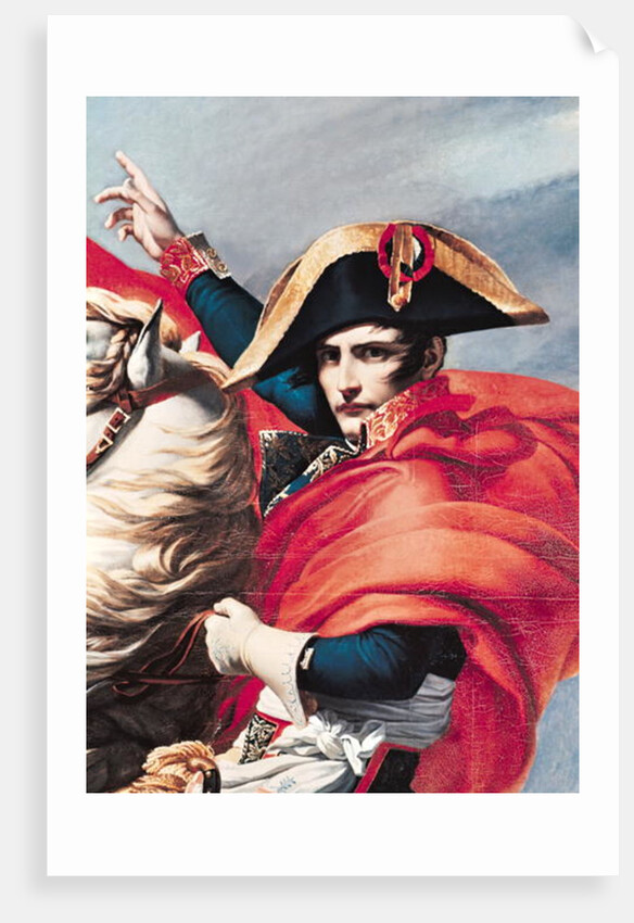 Detail of Napoleon Crossing the Alps on 20th May 1800 by Jacques Louis David