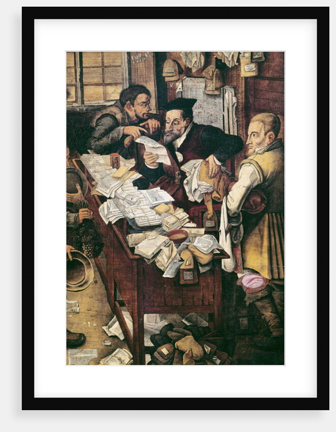 The Payment of the Yearly Dues by Pieter the Younger Brueghel