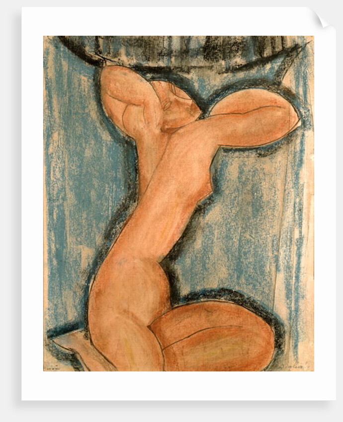 Caryatid, 1911 by Amedeo Modigliani