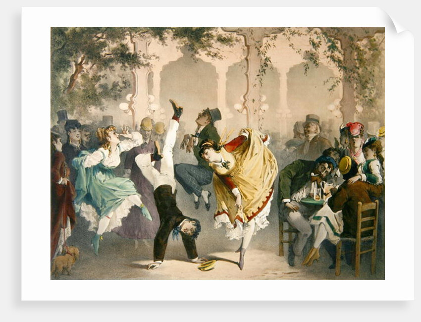 Le Quadrille a Bullier by Philippe Jacques Linder