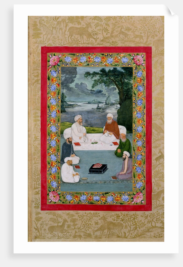 Ms E-14 Mystical conversation between Sufic sheikhs by Indian School