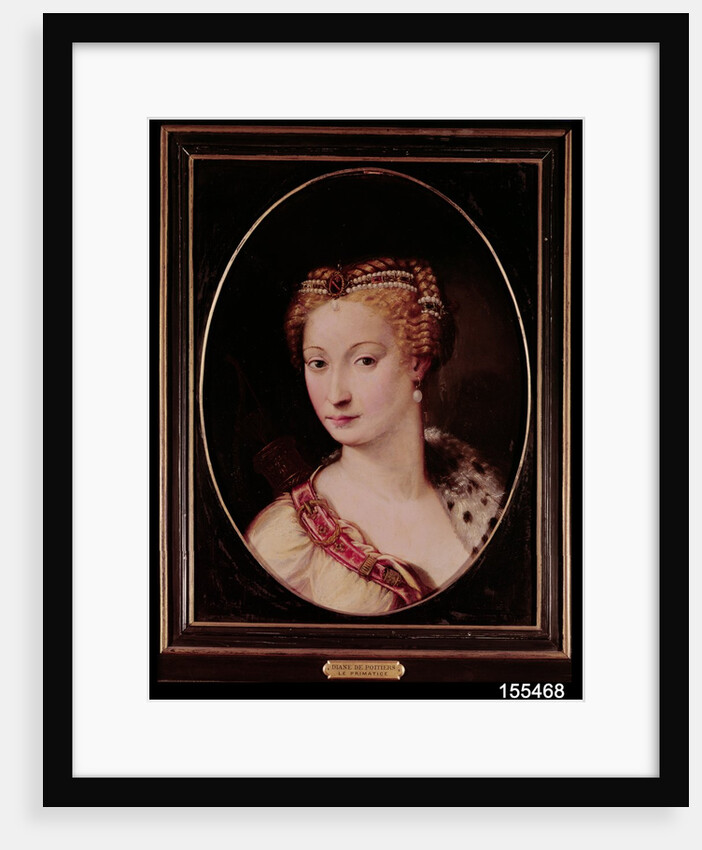 Diane de Poitiers by Francesco Primaticcio