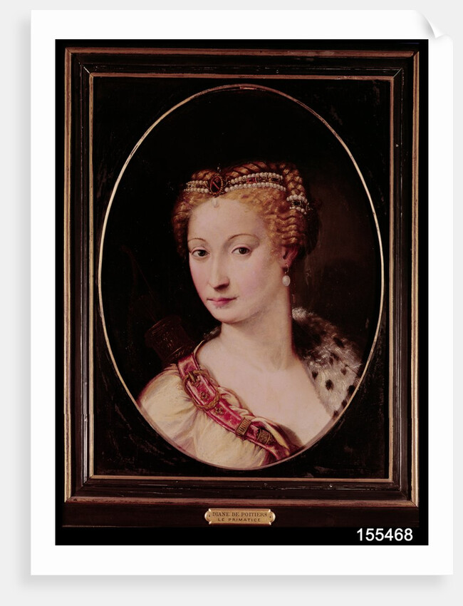 Diane de Poitiers by Francesco Primaticcio