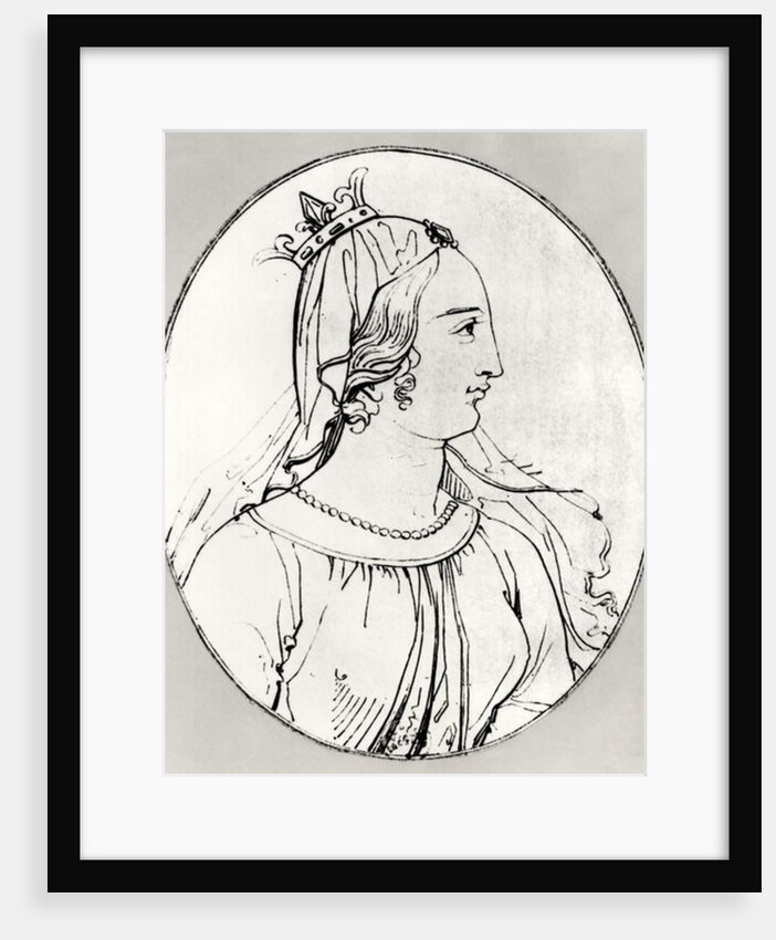 Eleanor of Aquitaine by French School
