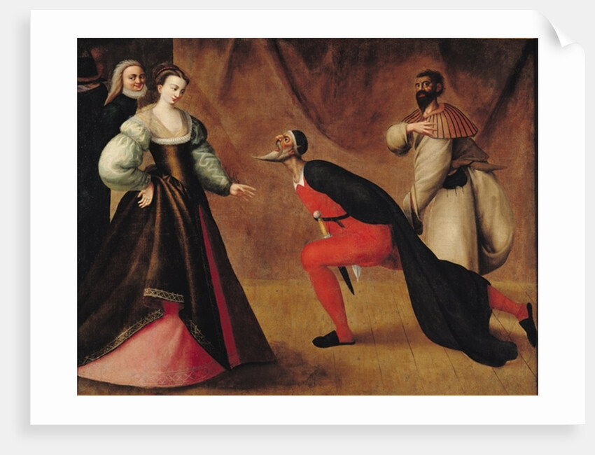 Scene from a Play by French School