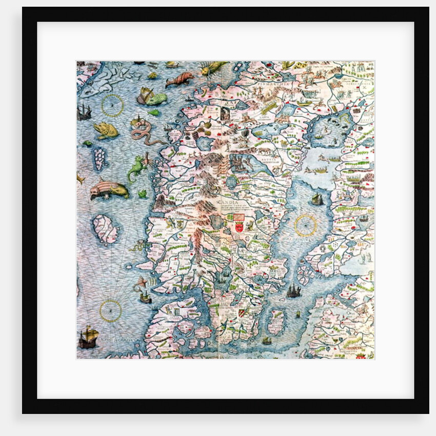Scandinavia by Antonio Lafreri
