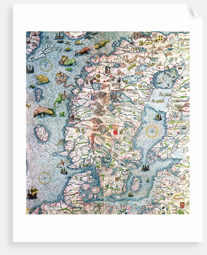 Scandinavia by Antonio Lafreri