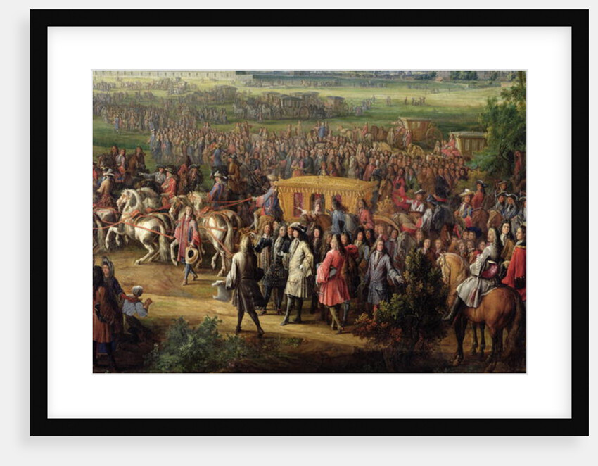 The Inauguration of the Church of the Invalides by Louis XIV by Pierre-Denis Martin