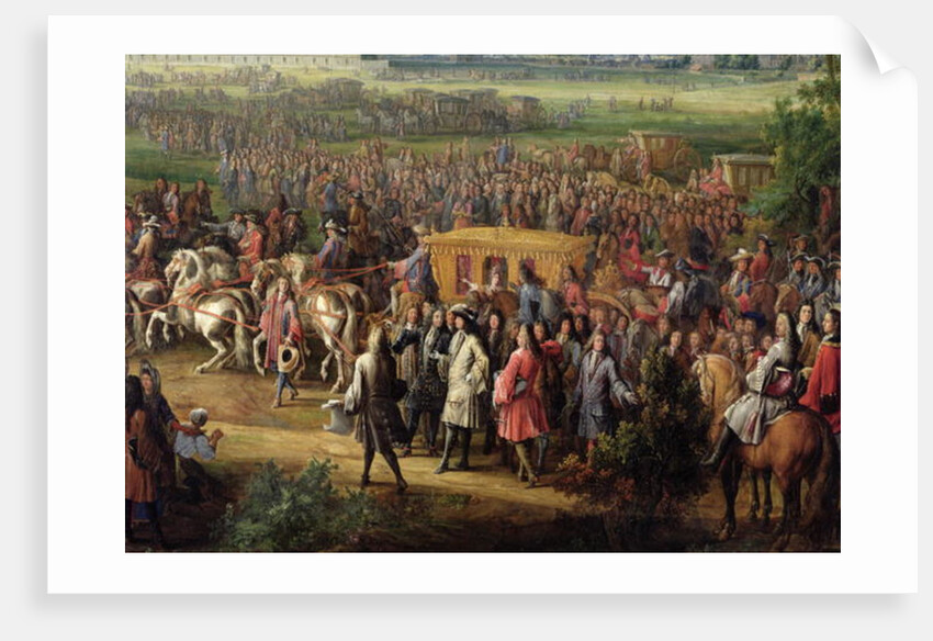 The Inauguration of the Church of the Invalides by Louis XIV by Pierre-Denis Martin